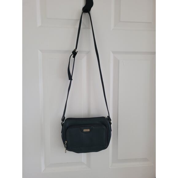 Handpainted Vintage Upcycled Abstract Bellezza  Purse - Picture 8 of 10